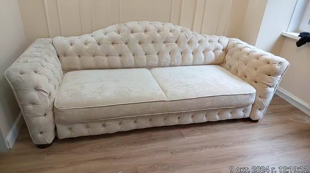 Обивка дивана. Райсемёновское